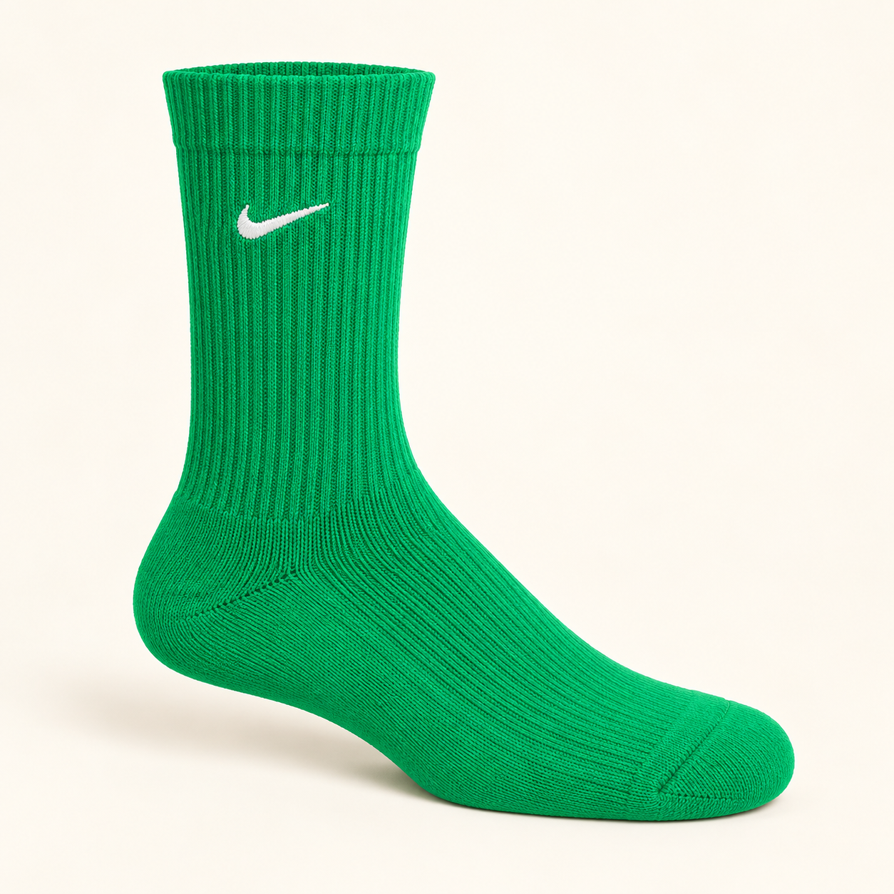 Swoosh vert — reconstitution fournisseur