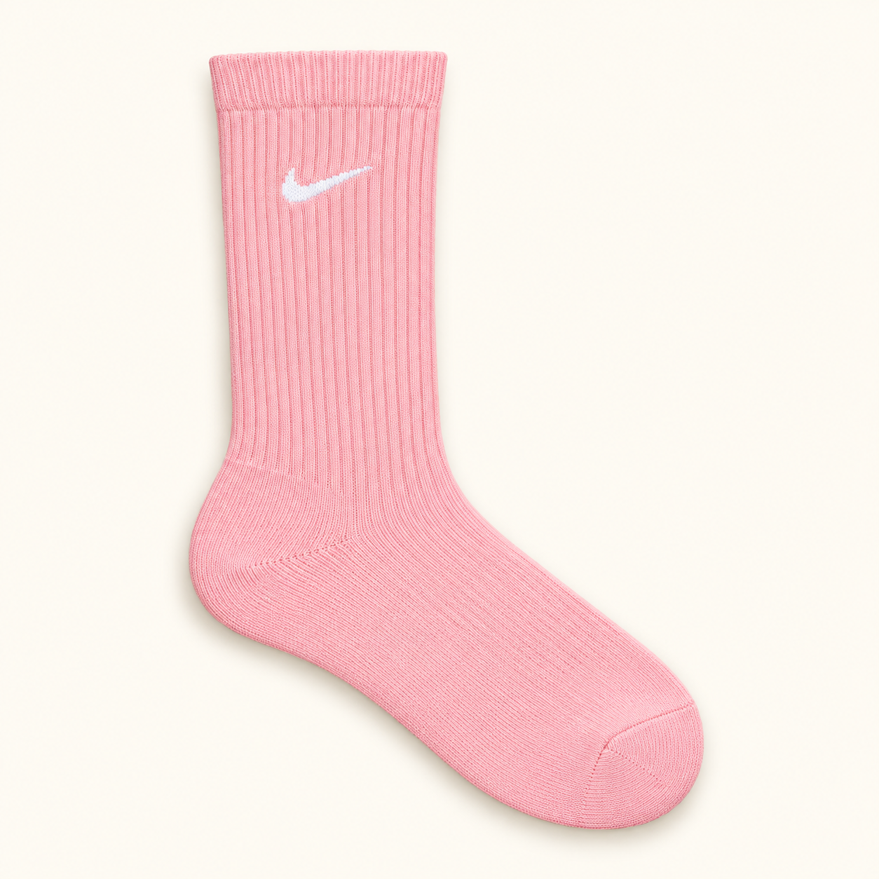 Swoosh rose — reconstitution fournisseur