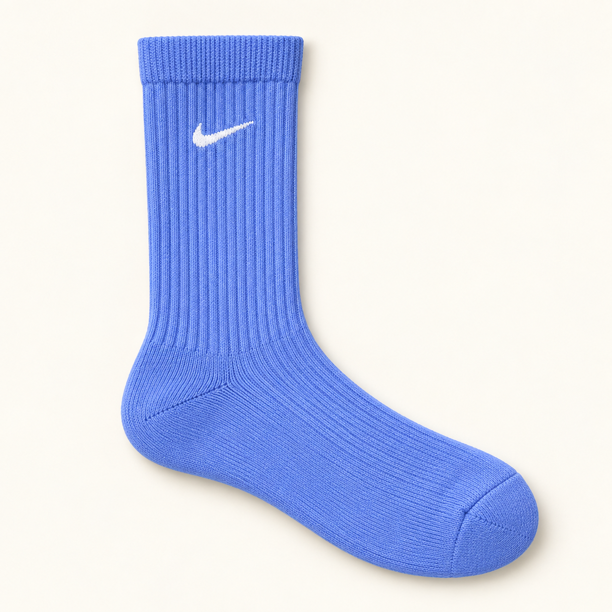 Swoosh bleu — reconstitution fournisseur